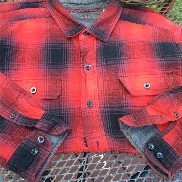 PLAID WOOLRICH LONG SLEEVE LUMBERJACK SHIRT - Picture 3 of 5